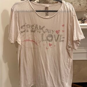 Magnolia Pearl “speak only love” Graphic Tee